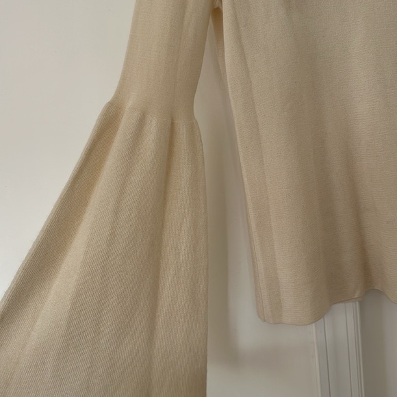 The Row Darcy Silk Cashmere Cream Sweater M - Picture 6 of 8